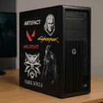 Artefact Gaming avec stickers