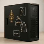 Artefact Hellforge avec stickers