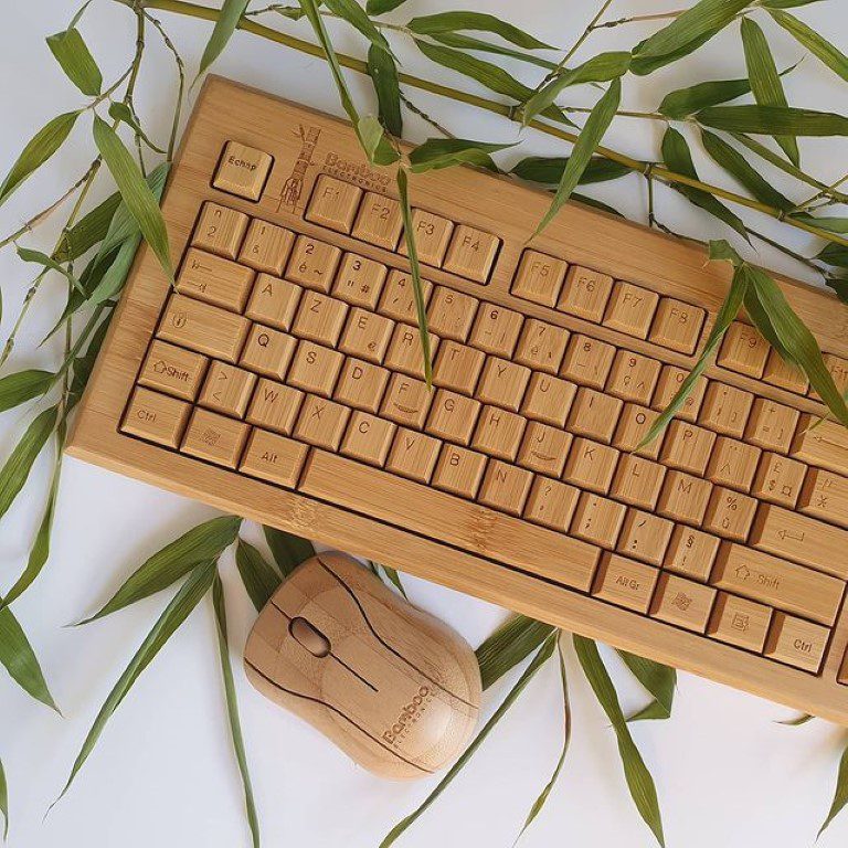 Kit clavier souris sans fil écologique