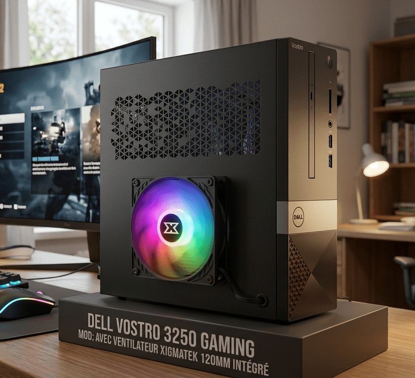 Offre du moment Dell Vostro 3250 gaming case mod