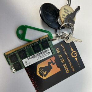 Porte cles recycle barrette de ram memoire sodimm pc portable