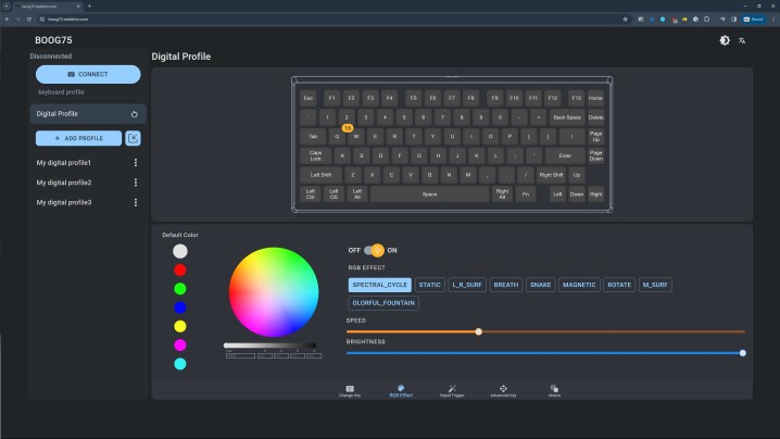 Logiciel pour le clavier Boog75.