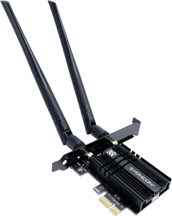 Carte Wi-Fi interne AC + Bluetooth PCI-E