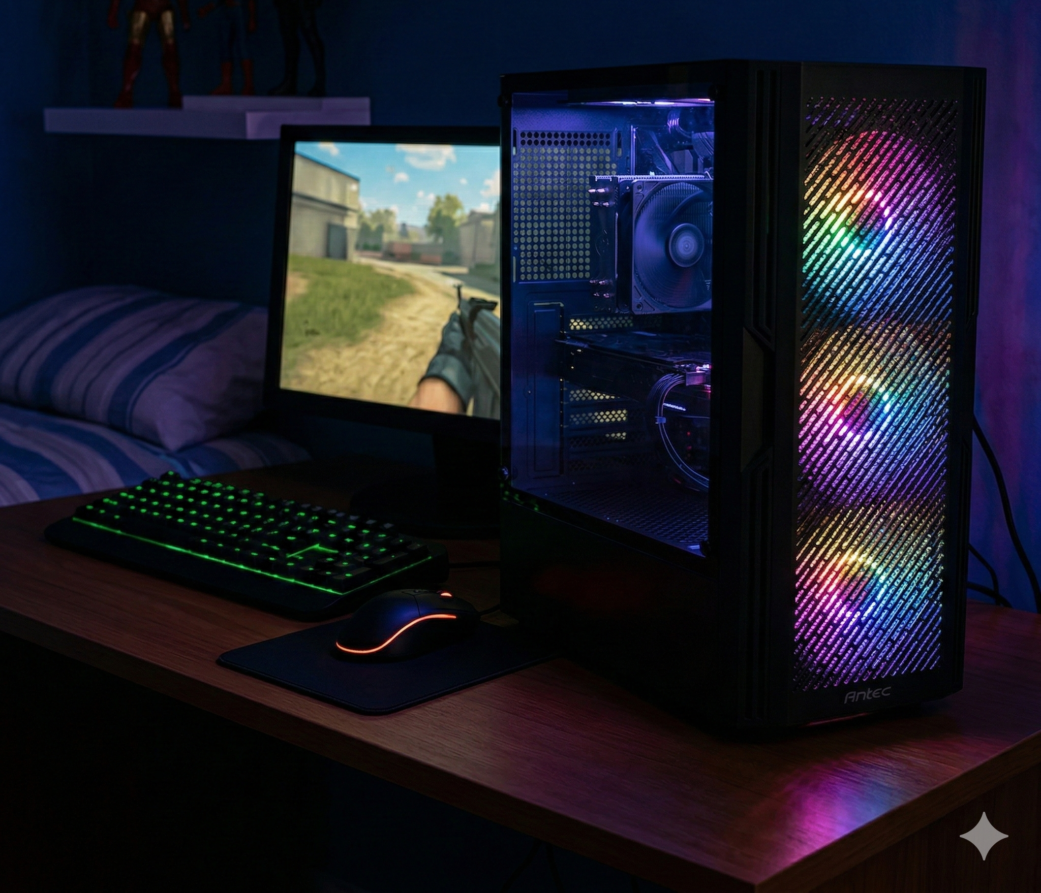 Artefact Evolve avec boîtier RGB