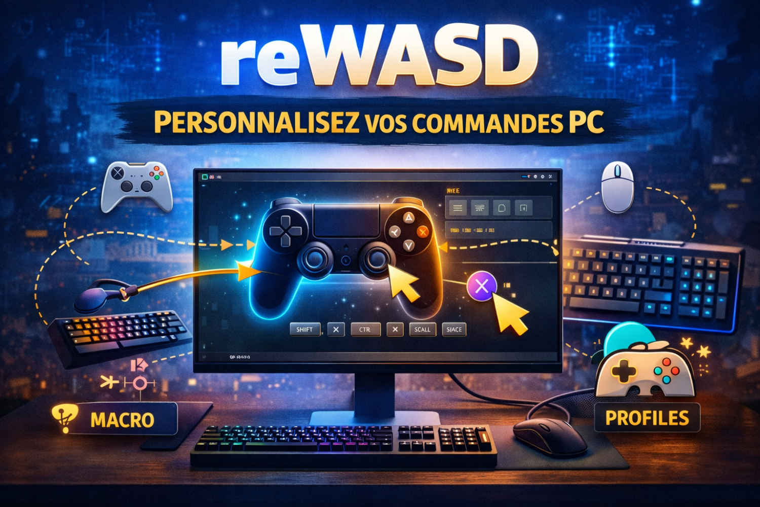 Guide utilisation reWASD