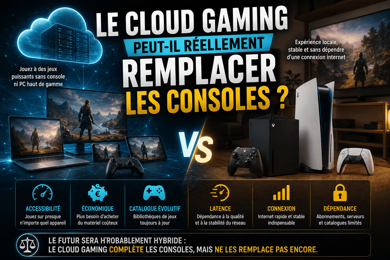 Le cloud gaming peut-il réellement remplacer les consoles