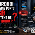 Pourquoi certains ports USB arrêtent de fonctionner
