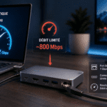 Pourquoi je n'ai pas le debit de ma fibre optique sur mon dock USB-C