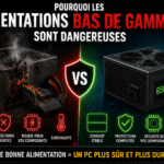 Pourquoi les alimentations bas de gamme sont dangereuses