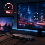 Pourquoi mon affichage rame sur mon dock USB-C