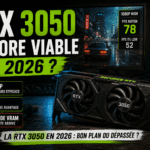RTX 3050 encore viable en 2026