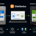 Comment cloner un disque dur gratuitement avec DiskGenius