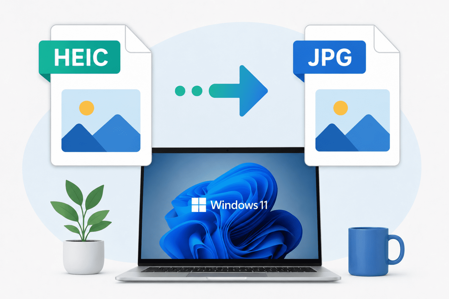 Comment convertir un HEIC en JPG sous Windows 11