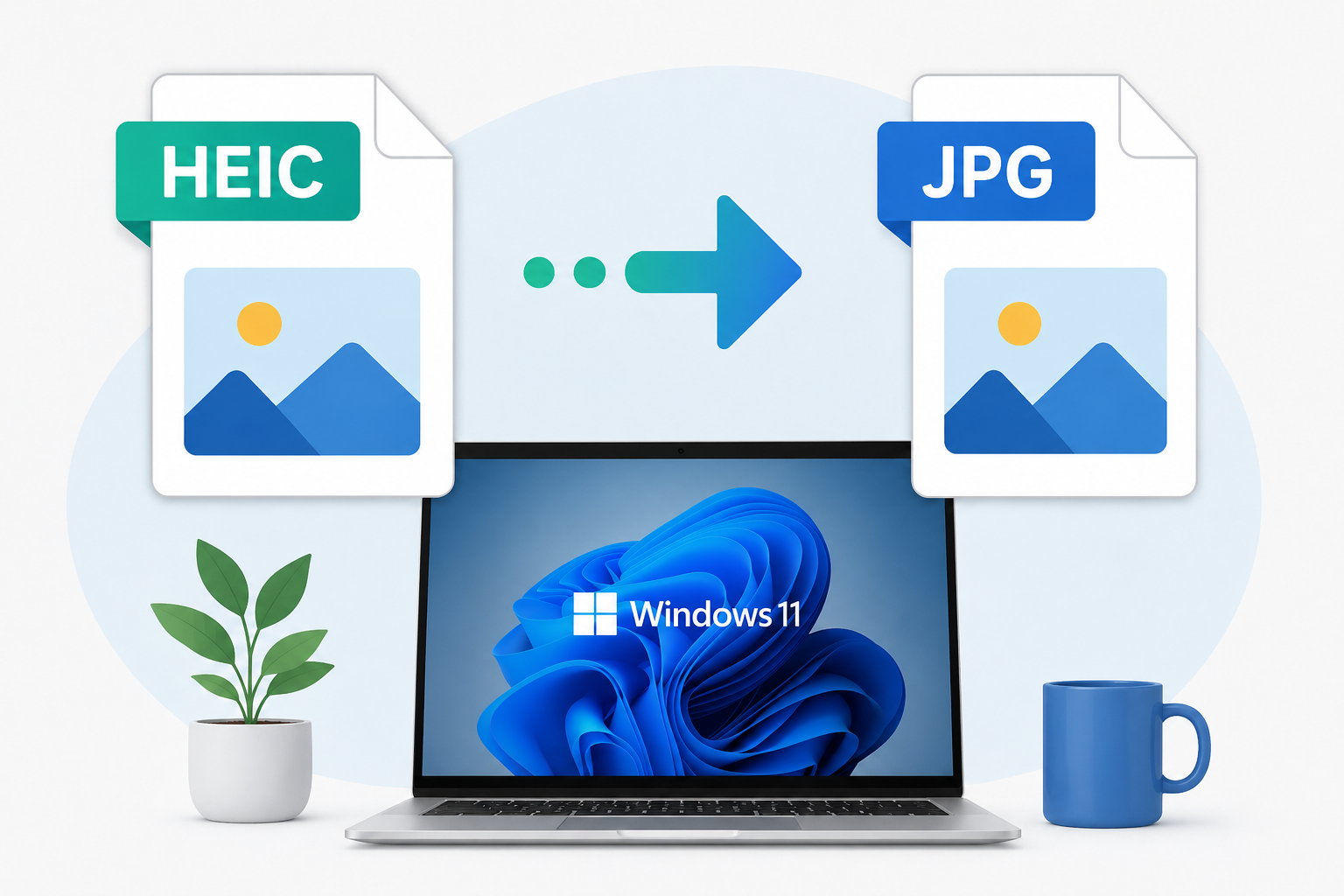 Comment convertir un HEIC en JPG sous Windows 11