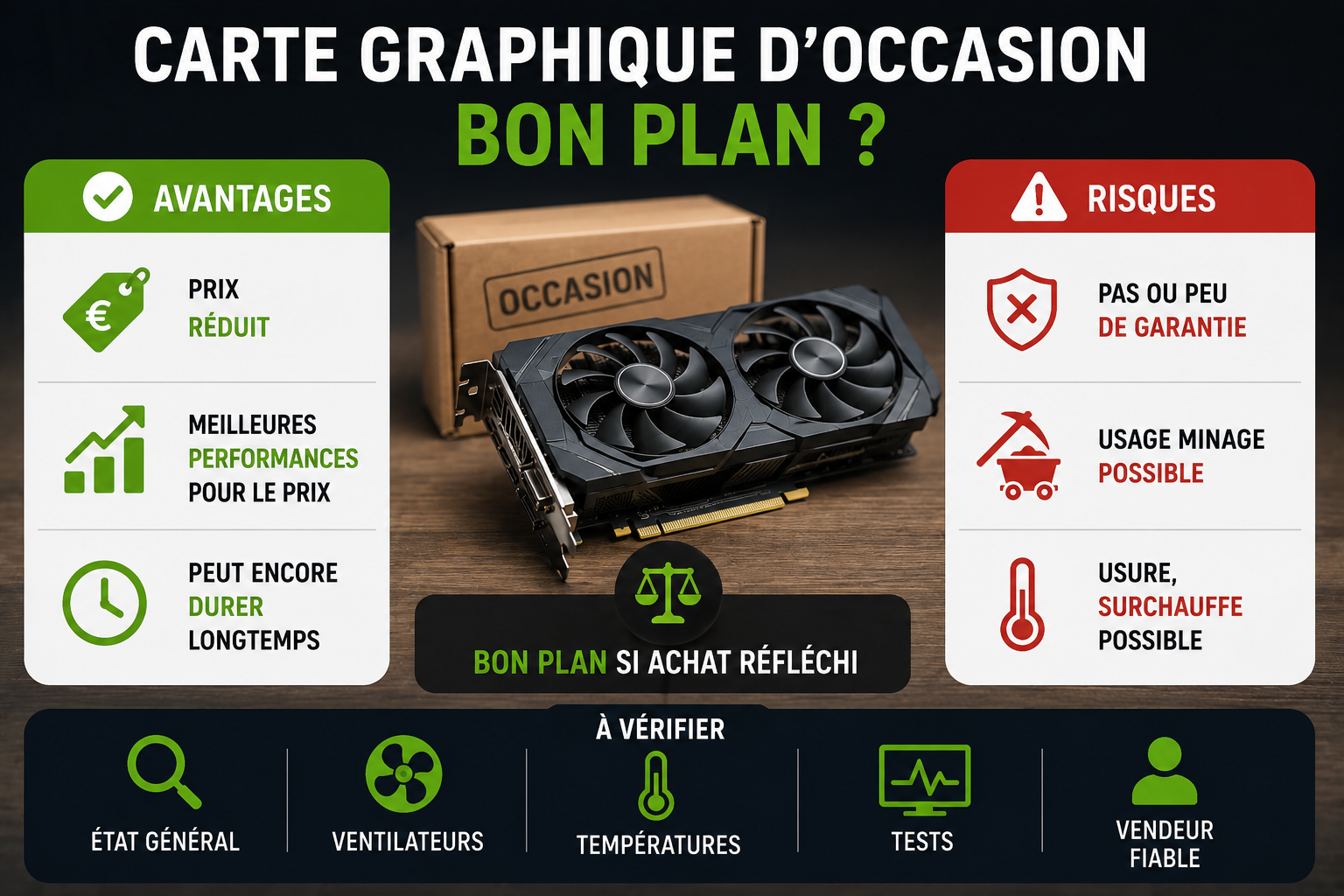 Les cartes graphiques d'occasion sont-elles un bon plan