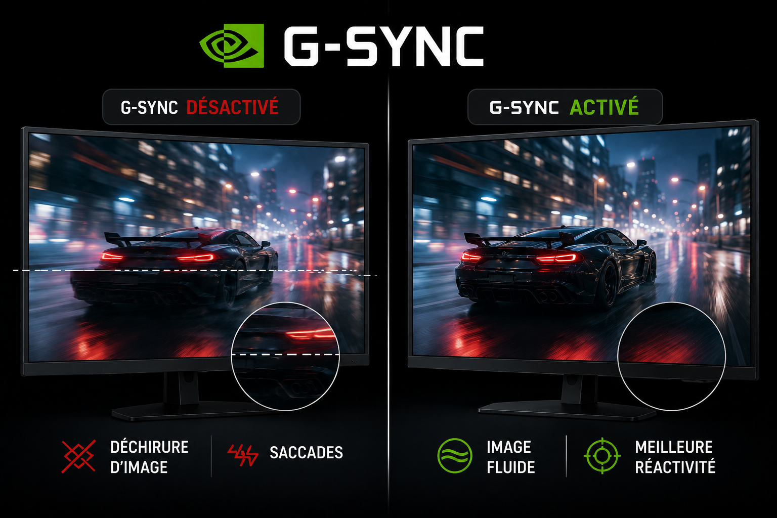 Qu'est-ce que la G-Sync et est-ce que ça vaut le coup