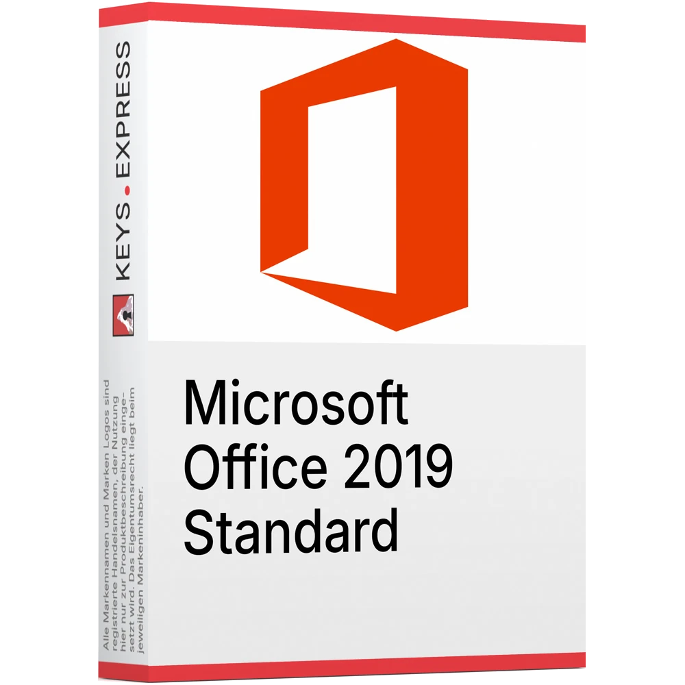 Licence Microsoft Office 2019 Standard